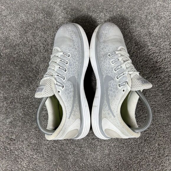 Nike Free RN Distance 827116-100 Women’s Size 8.5 Gray Running Shoes Used - Picture 9 of 13